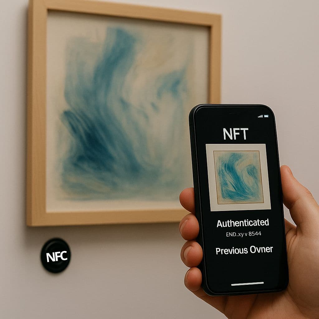 Where Atoms Meet the Blockchain: Authenticating Art in a Digital Age