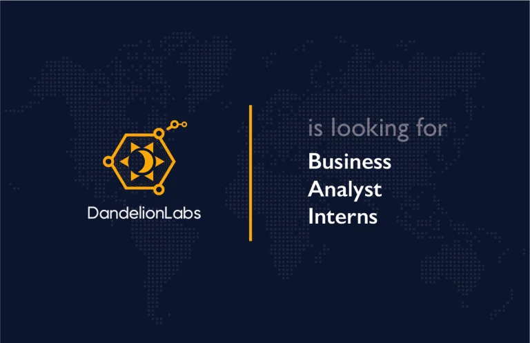 dandelion labs job cover - business analyst interns